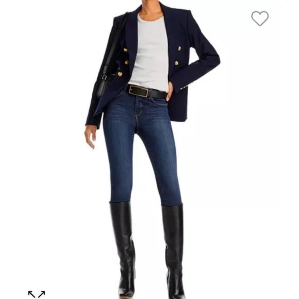 L'AGENCE Margot Jean Marino Blue 27 High Rise